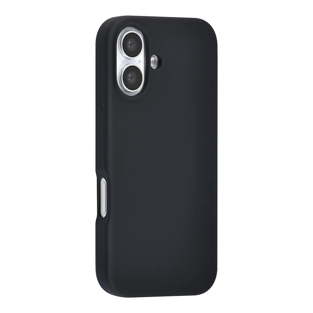 Tuniq iPhone 16 Premium Liquid Silicone Θήκη Σιλικόνης - Μαύρη