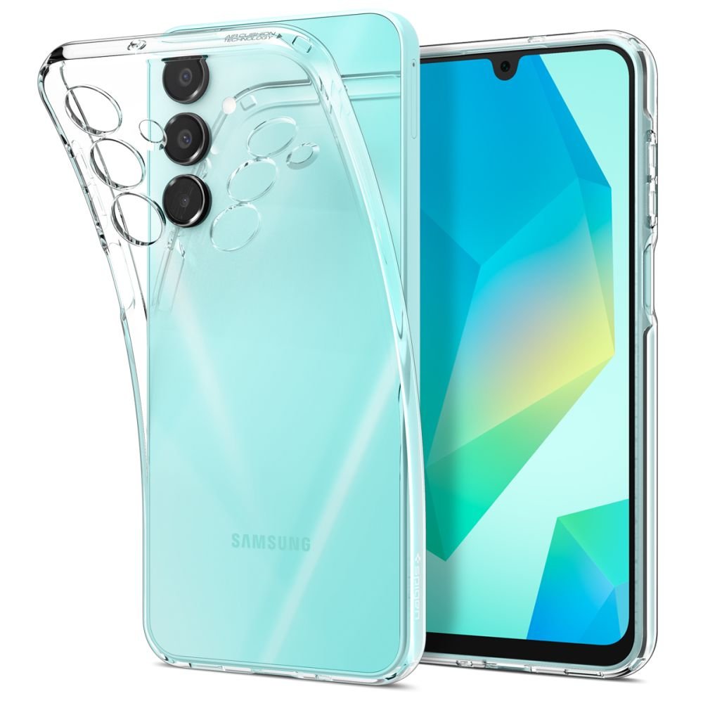 Spigen Samsung Galaxy 16 4G / A16 5G Crystal Flex Θήκη Σιλικόνης - Crystal Clear