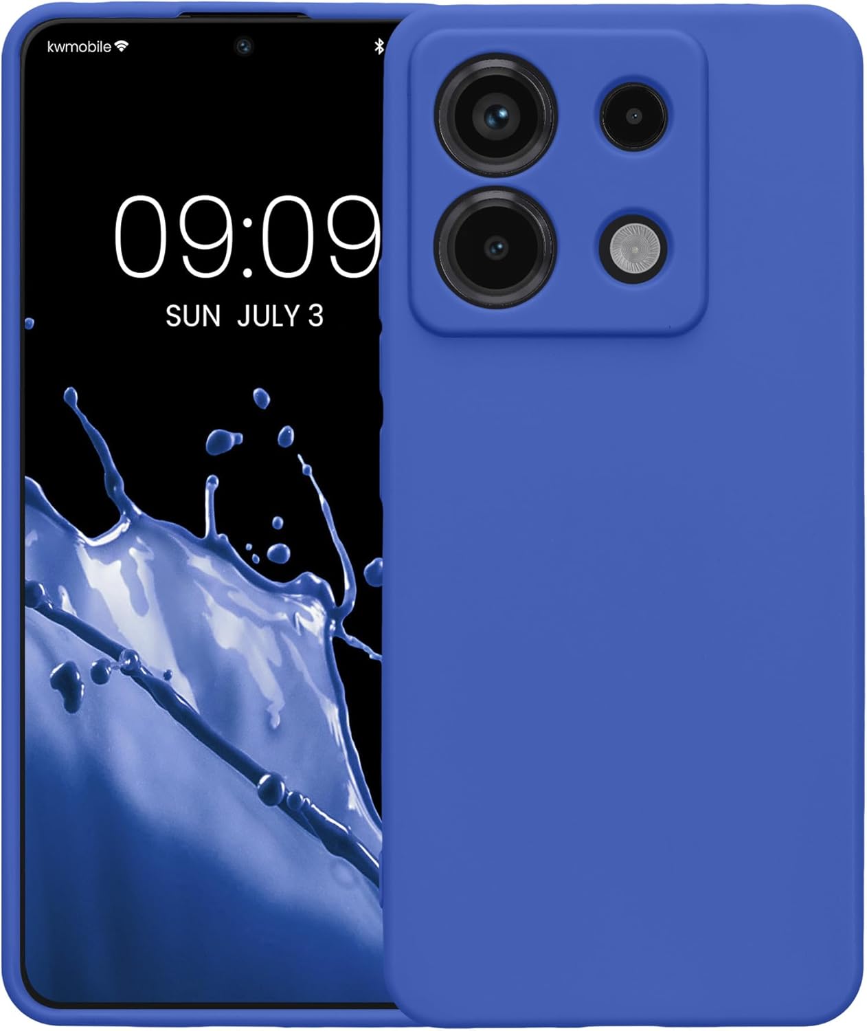 KW Xiaomi Redmi Note 13 Pro 5G / Poco X6 5G Θήκη Σιλικόνης TPU - Baltic Blue