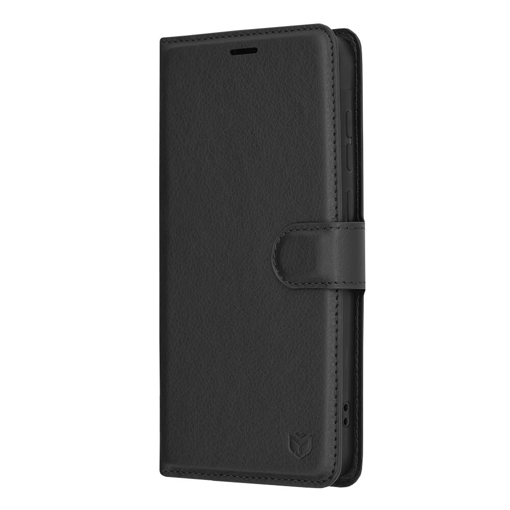 Techsuit Samsung Galaxy A55 5G - Leather Folio - Θήκη Πορτοφόλι από Δερματίνη με Stand - Black