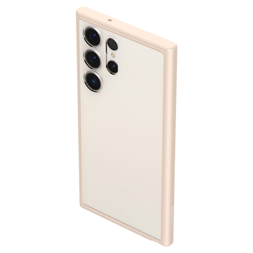 Spigen Samsung Galaxy S23 Ultra - Ultra Hybrid Σκληρή Θήκη με Πλαίσιο Σιλικόνης - Sand Beige