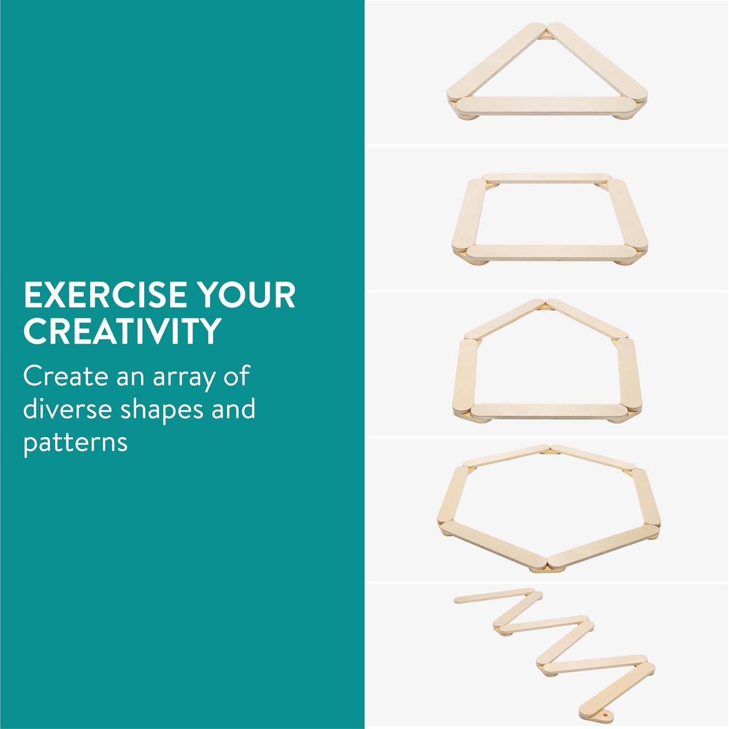 Navaris Ξύλινη Δοκός Ισορροπίας για Παιδιά - Beige - 61848.01