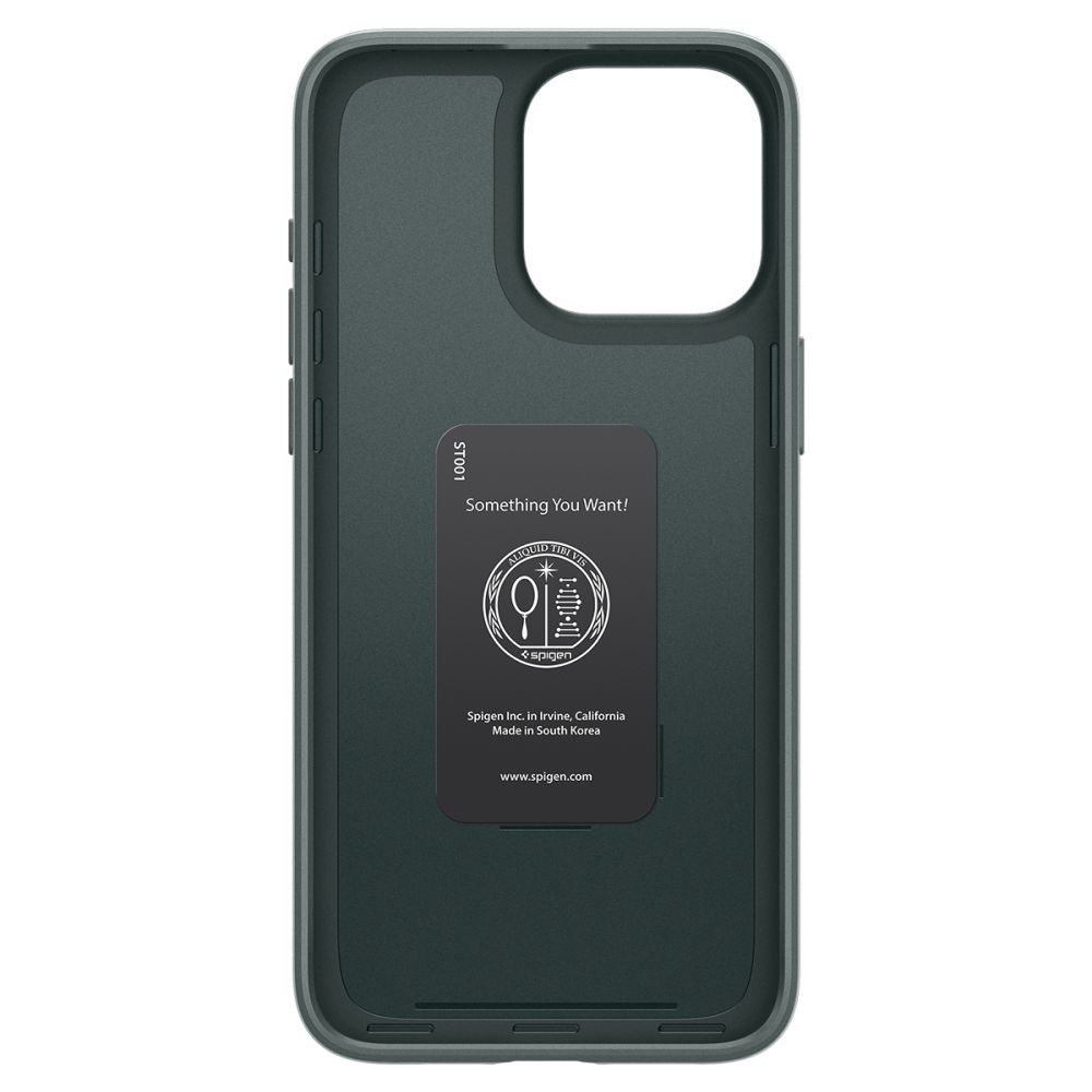 Spigen iPhone 15 Pro Thin Fit Σκληρή Θήκη - Abyss Green