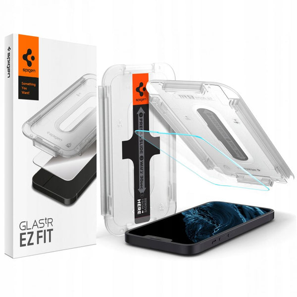 Spigen iPhone 13 Pro Max Glas.TR EZ Fit 0.2mm 2.5D 9H Tempered Glass Αντιχαρακτικό Γυαλί Οθόνης - Clear - AGL03722