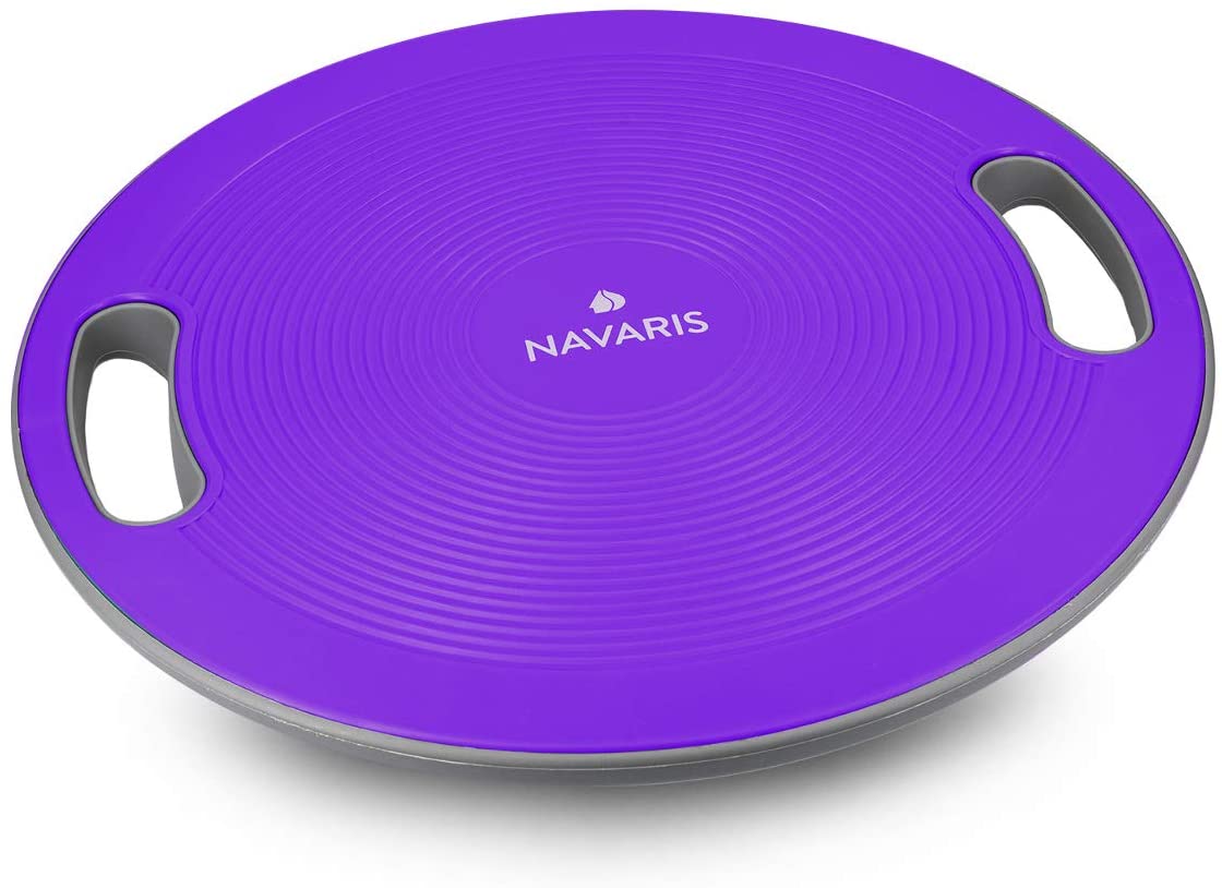 Navaris Balance Board Σανίδα Ισορροπίας - 40cm - Purple - 44181.38