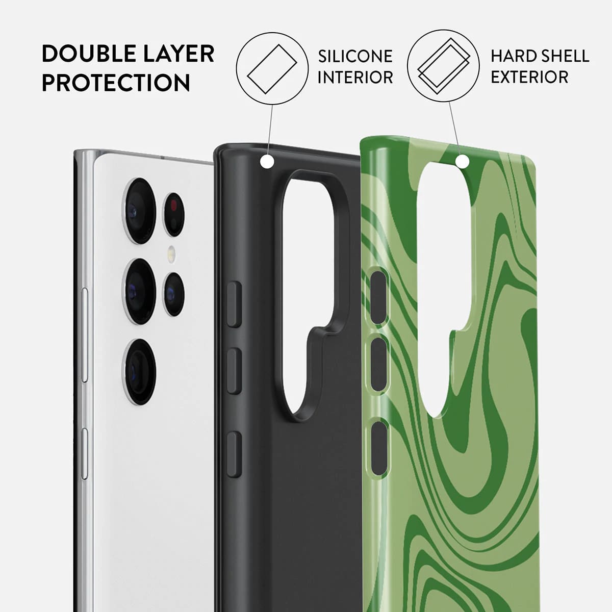 Burga Samsung Galaxy S22 Ultra Fashion Tough Σκληρή Θήκη - Funky Sensation