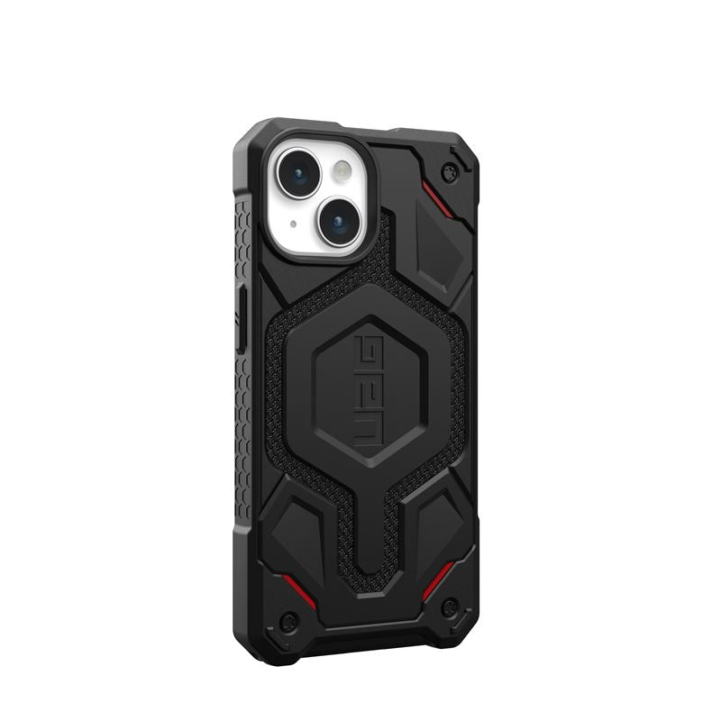 UAG iPhone 15 Monarch Pro Kevlar Series Σκληρή Θήκη με MagSafe - Kevlar Black