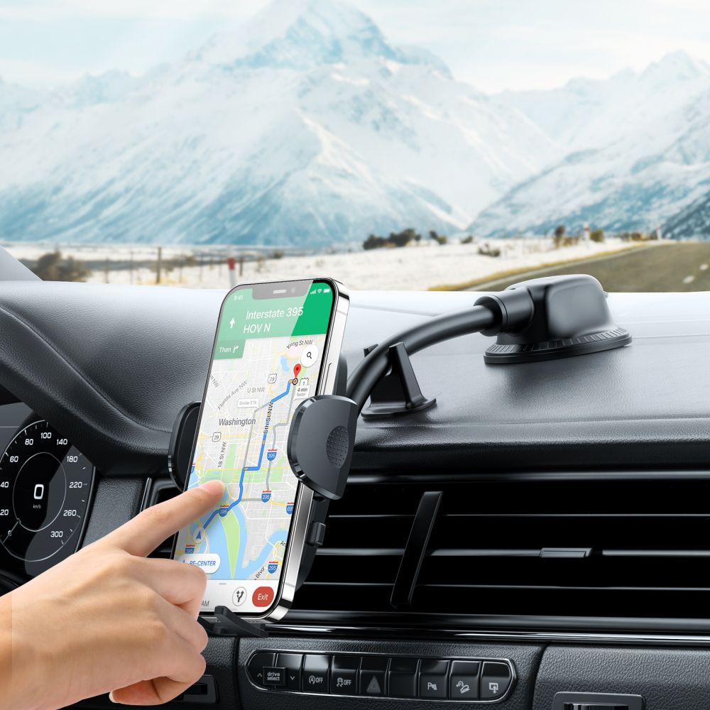 Joyroom Long Arm Mechanical Universal Βάση Αυτοκινήτου - Black - JR-ZS259