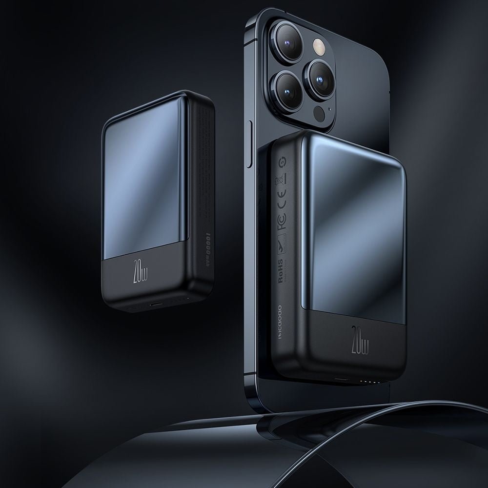 Mcdodo Ασύρματο MagSafe PowerBank 10000mAh 20W με Θύρα Type - C - Ambilight Series MC - 4261 - Black
