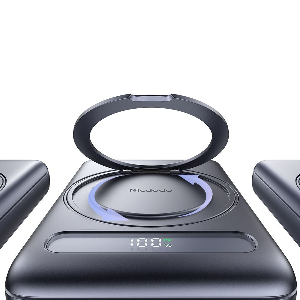 Mcdodo Ασύρματο MagSafe PowerBank 10000mAh 20W με Θύρα Type - C - Meta Series MC - 8371 - Dark Grey