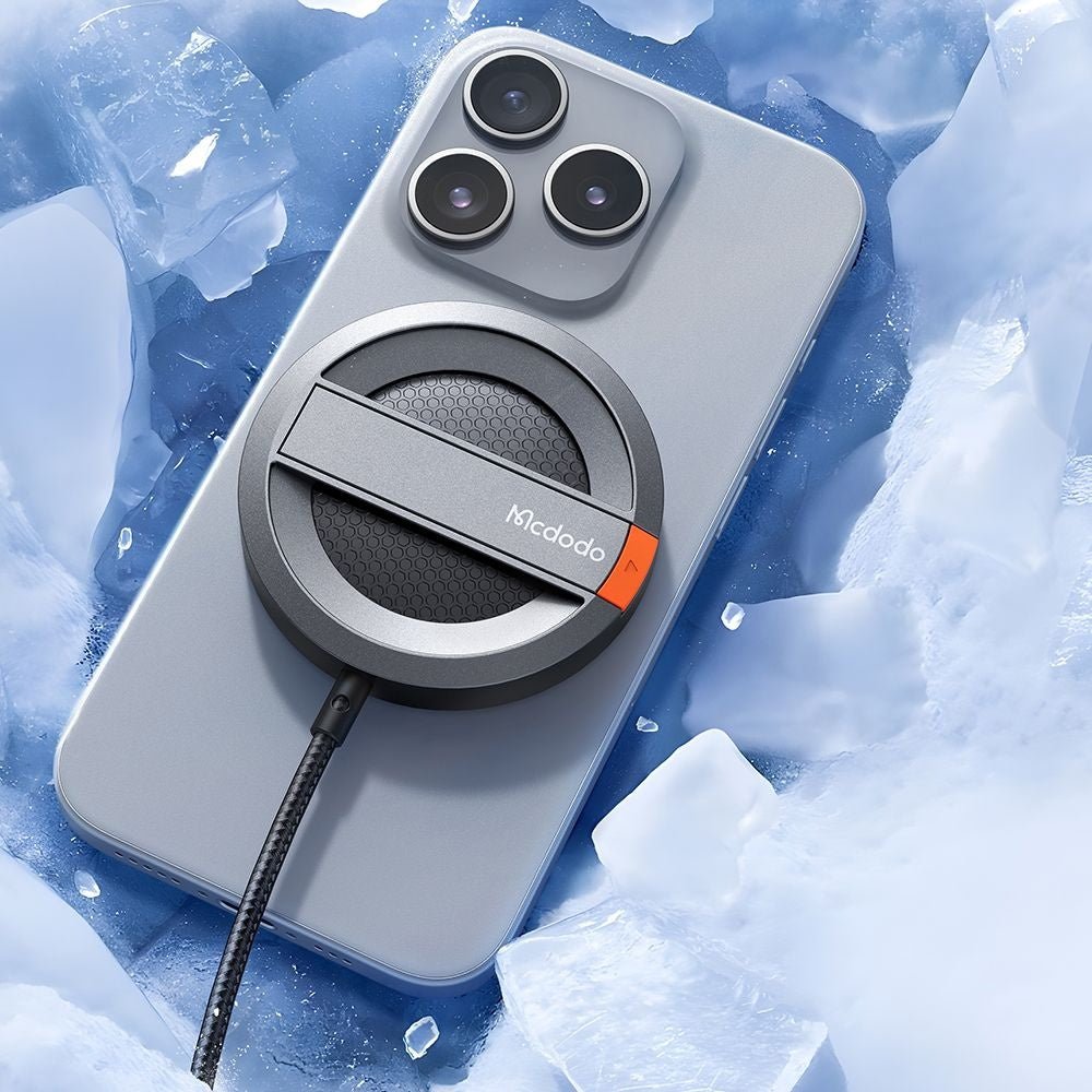 Mcdodo Μαγνητικός Ασύρματος Φορτιστής MagSafe 15W με Ενσωματωμένο Stand - CH - 5500 - Grey