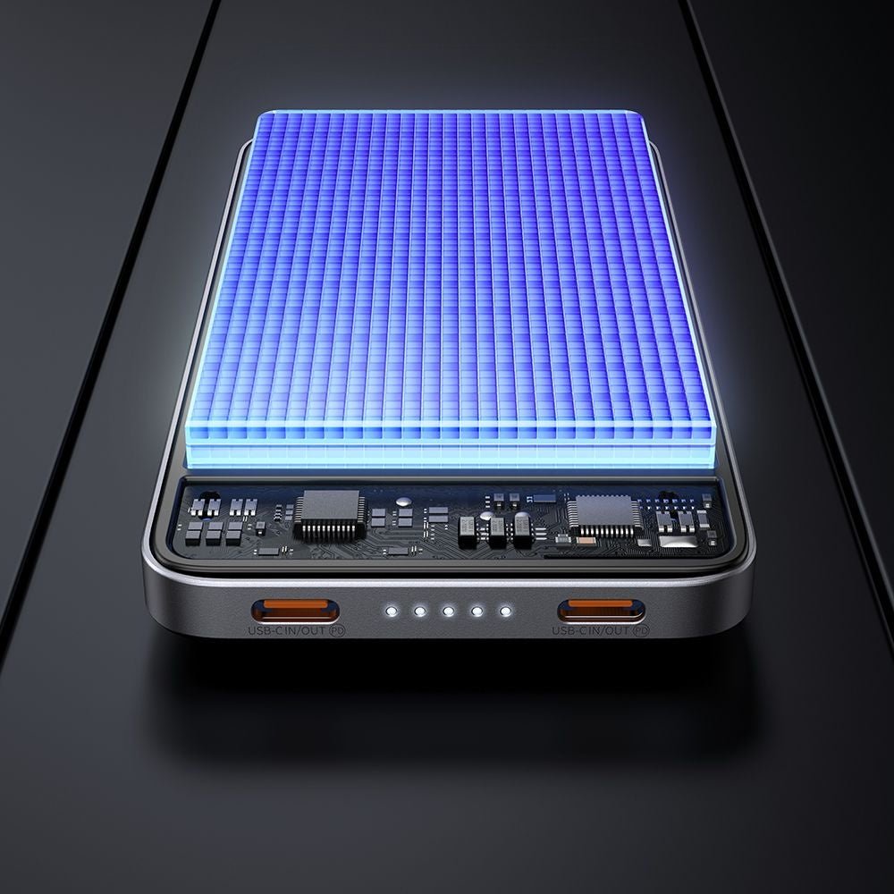 Mcdodo PowerBank 10000mAh 20W με 2 Θύρες Type - C - Meta Series MC - 3781 - Black