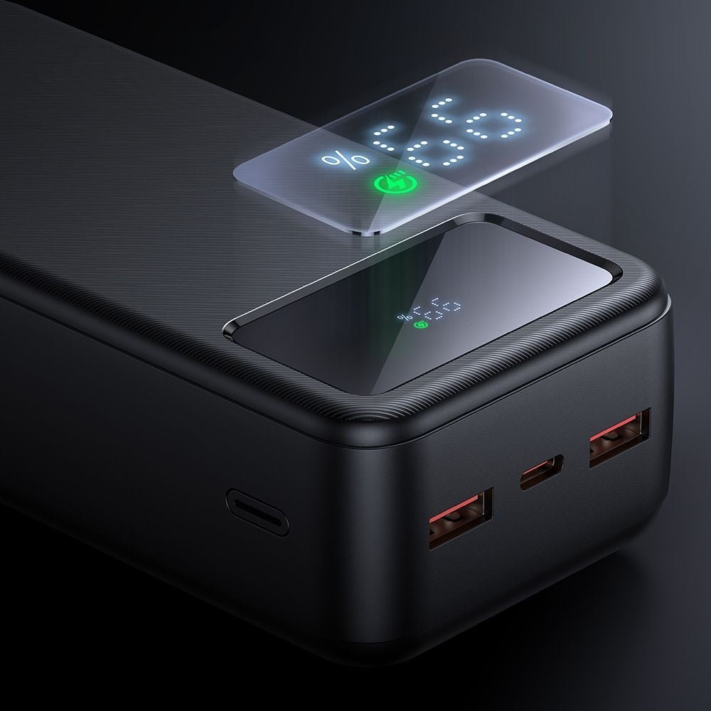Mcdodo PowerBank 30000mAh 22.5W με 2 Θύρες USB και 1 Θύρα Type - C - MC - 4240 - Black