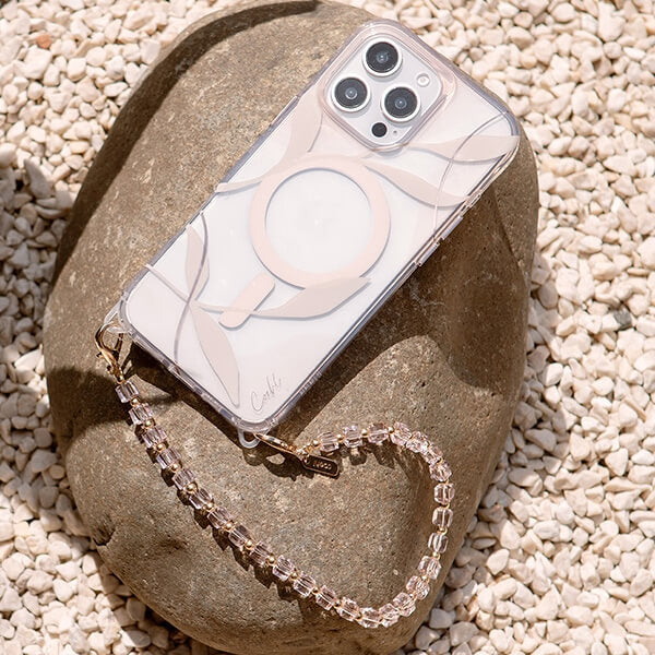 Uniq Coehl Candy Gem Universal Hand Strap - Λουράκι Κινητού για τον Καρπό - Pink