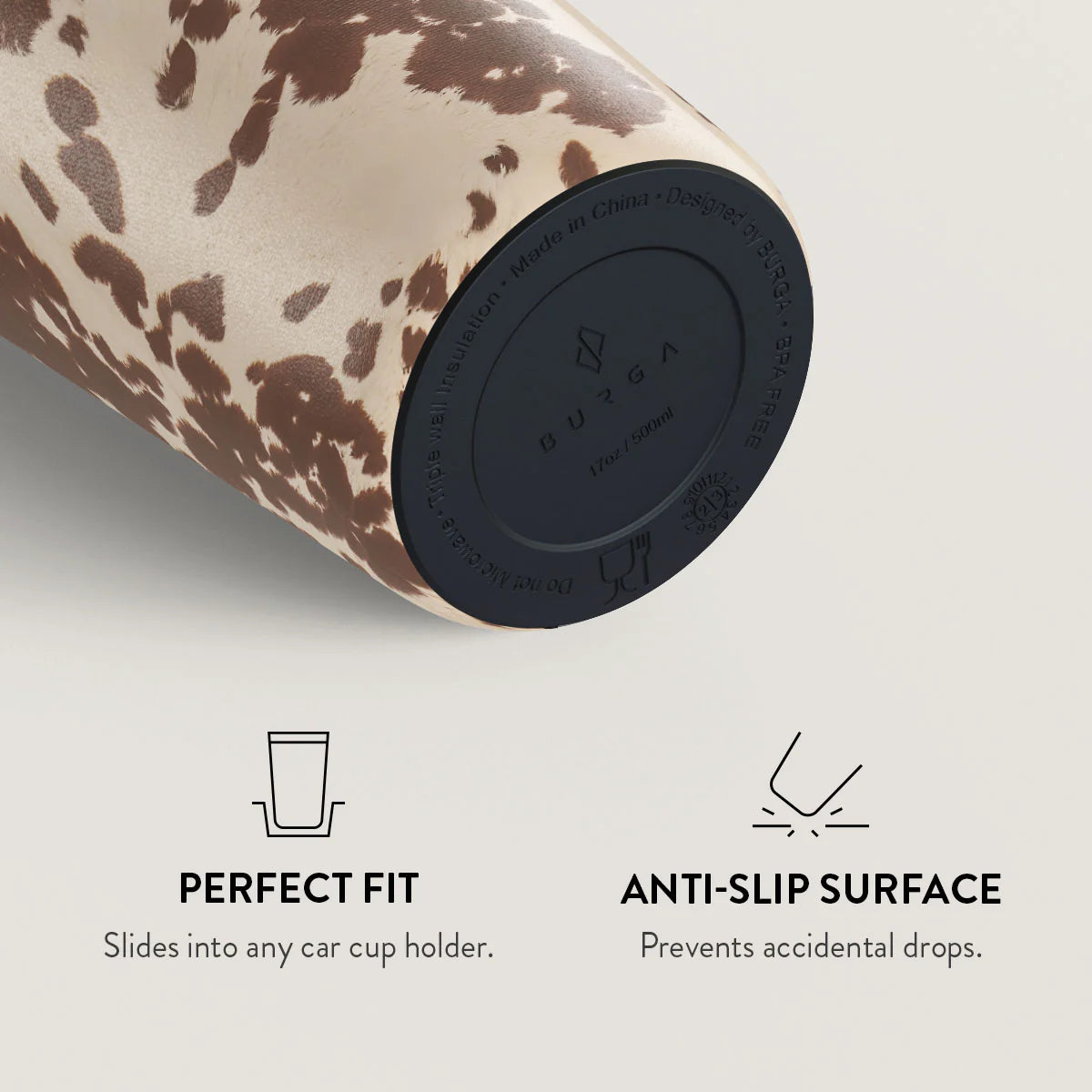 Burga Κούπα Θερμός από Ανοξείδωτο Ατσάλι - Flap Lid - 700ml - Rodeo