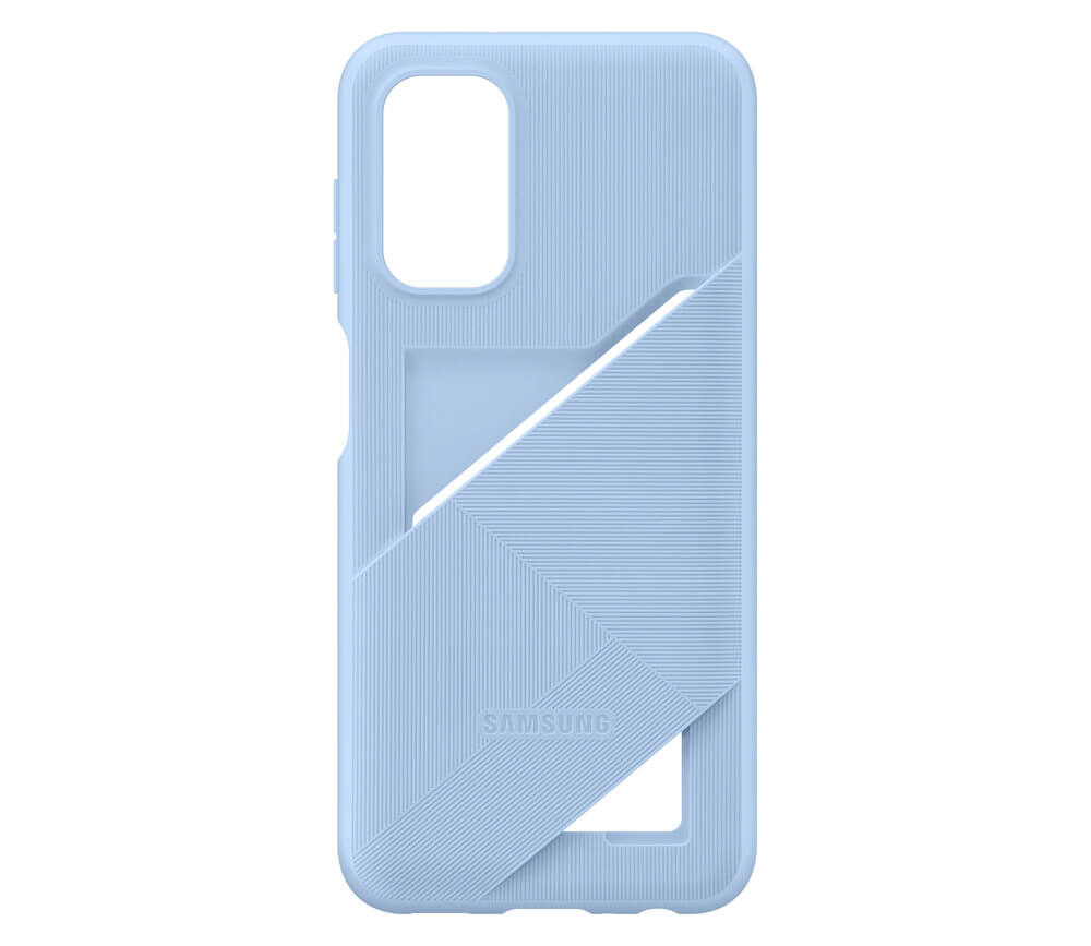 Samsung Card Slot Cover Samsung Galaxy A13 4G Θήκη Σιλικόνης με Υποδοχή για Κάρτα - Blue - EF-OA135TLEGWW