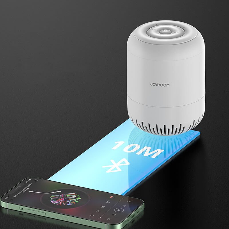 Joyroom Portable Wireless Bluetooth Speaker 5W 2200mAh - Φορητό Ηχείο Bluetooth - White - JR - ML01
