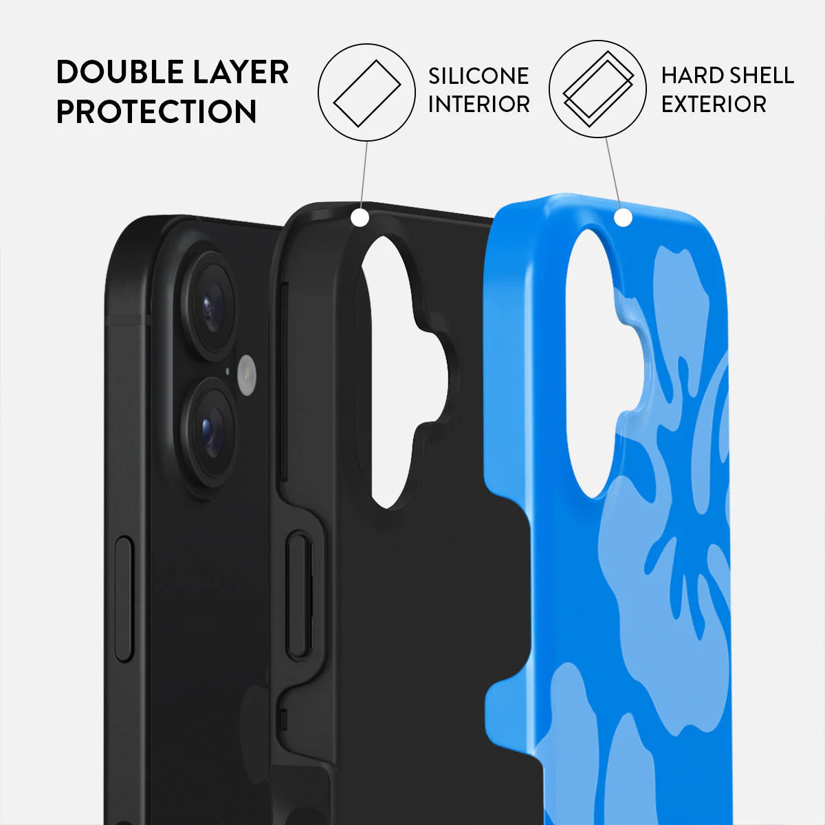 Burga iPhone 16 Fashion Tough MagSafe Σκληρή Θήκη με MagSafe - Lagoon