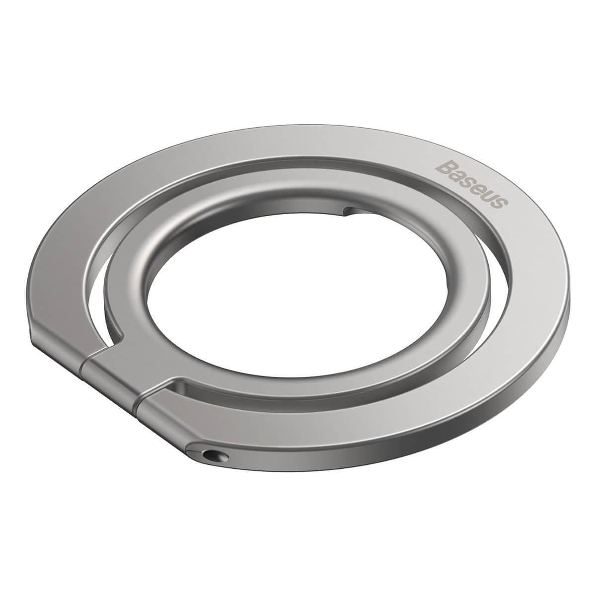 Baseus Halo Magnetic Ring Holder - Δαχτυλίδι Συγκράτησης Κινητού / Tablet - Βάση Στήριξης - Silver - SUCH000012
