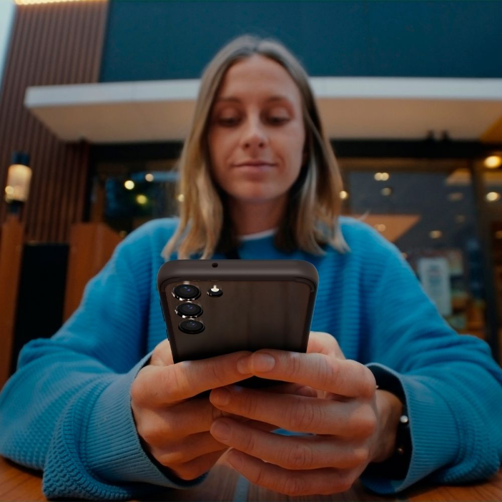 Spigen Samsung Galaxy S23+ Σκληρή Θήκη με Πλαίσιο Σιλικόνης Ultra Hybrid - Matte Black