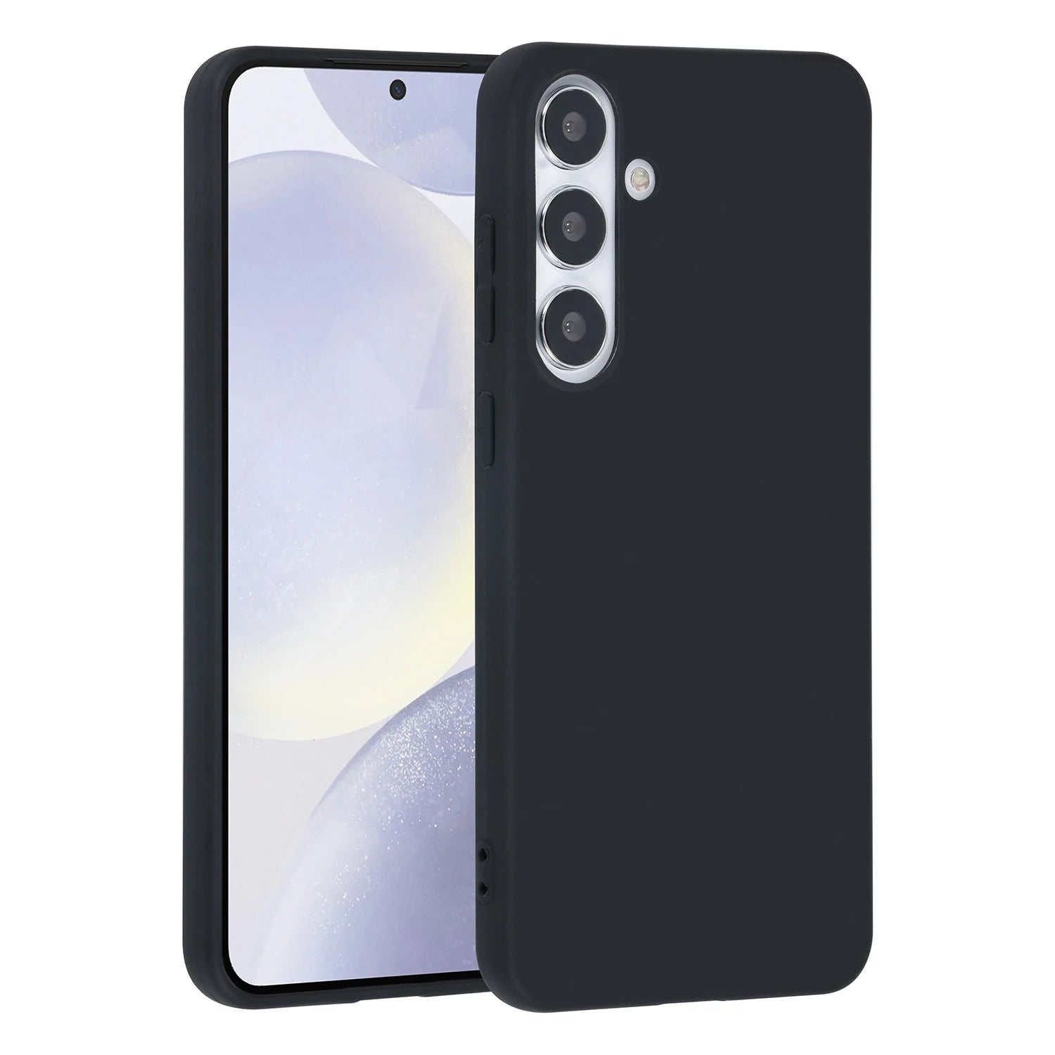 Tuniq Samsung Galaxy S24 Plus Θήκη Σιλικόνης - Μαύρη