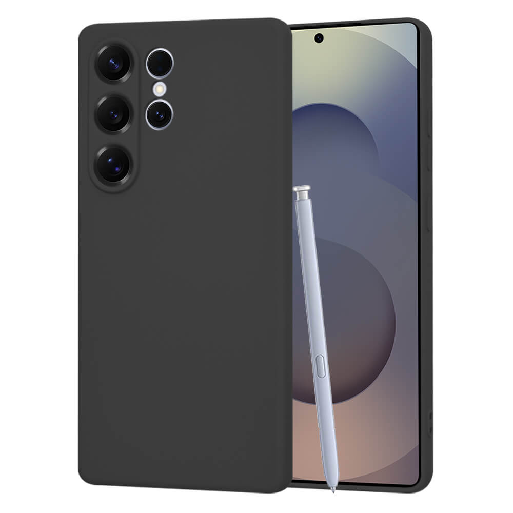 Techsuit Samsung Galaxy S25 Ultra SoftFlex Θήκη Σιλικόνης - Black