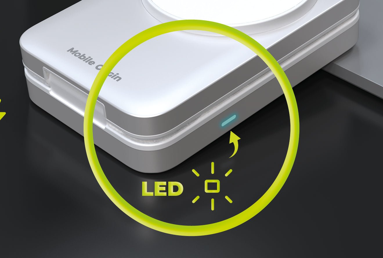 Mobile Origin - 3in1 Αναδιπλούμενος Ασύρματος MagSafe Qi2 Φορτιστής 25W - PW35 - Silver