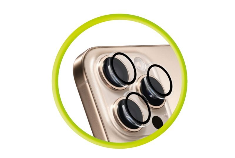 Mobile Origin iPhone 17 - Προστασία Κάμερας - Αντιχαρακτικό Γυαλί - Easy Lens Guards - Clear