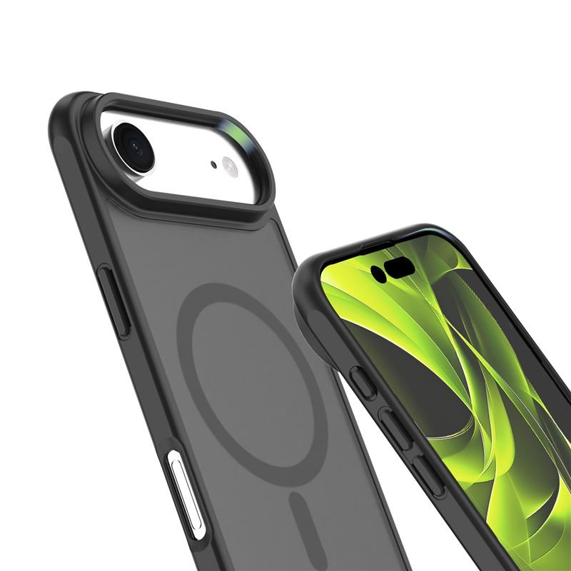 Mobile Origin iPhone Air - Σκληρή Θήκη με Πλαίσιο Σιλικόνης - Hybrid MagSafe - Matte Black