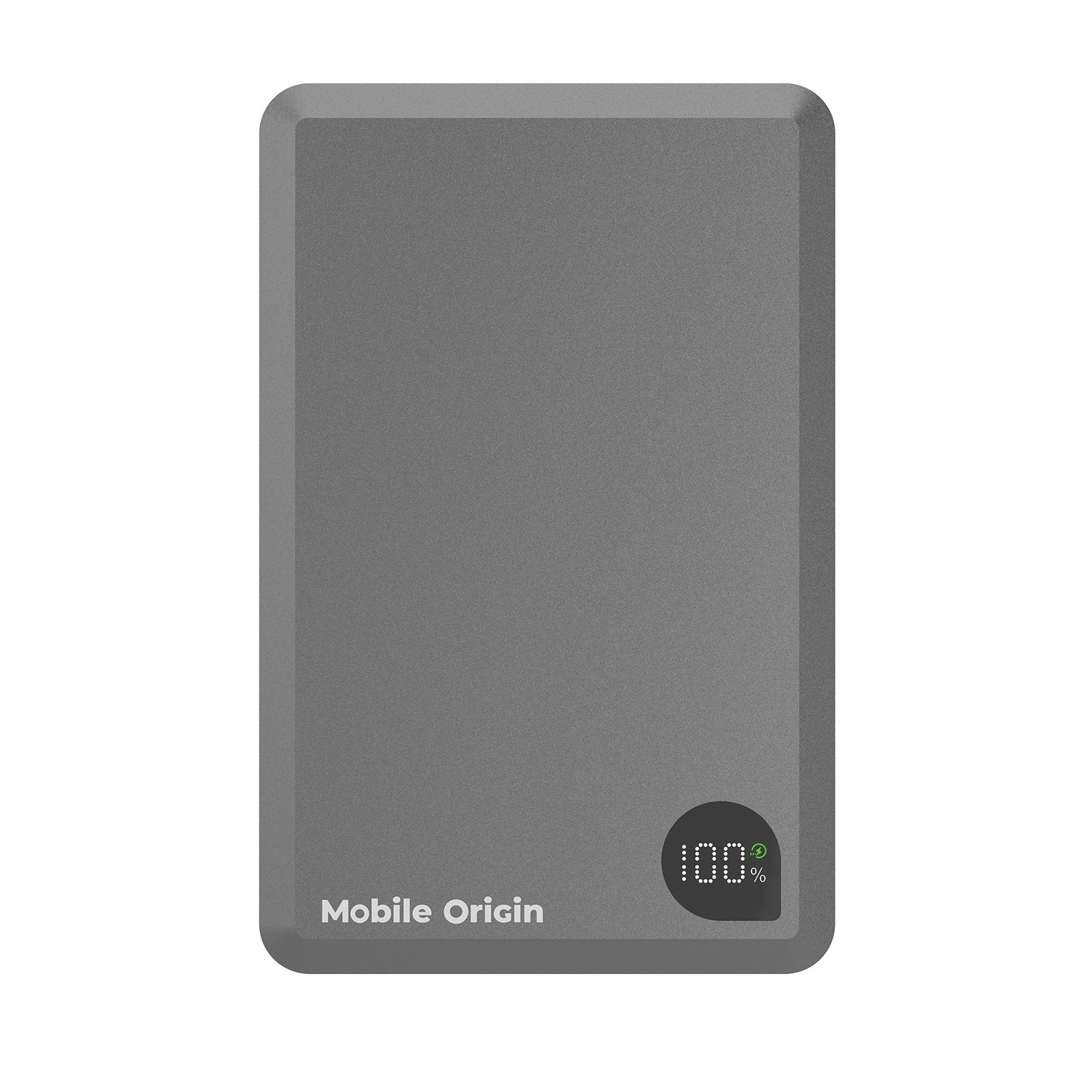Mobile Origin - Μαγνητικό Ασύρματο MagSafe Power Bank Κινητού 30W 20.000mAh με 2 Θύρες Type - C - Aluminum PB14 - Grey