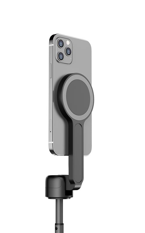 Mobile Origin - Ασύρματο MagSafe Selfie Stick με Τρίποδο και Bluetooth Τηλεχειριστήριο - S2 - Black