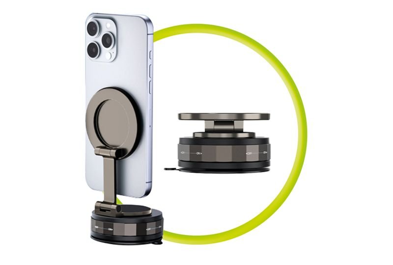 Mobile Origin MagSafe Μαγνητική Βάση Στήριξης Κινητού - Vacuum EasyMount O3 - Space Grey