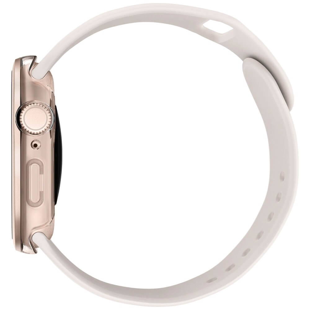 Uniq Θήκη Apple Watch 10/11 - 46mm Voute με Προστασία Οθόνης - Rose Gold