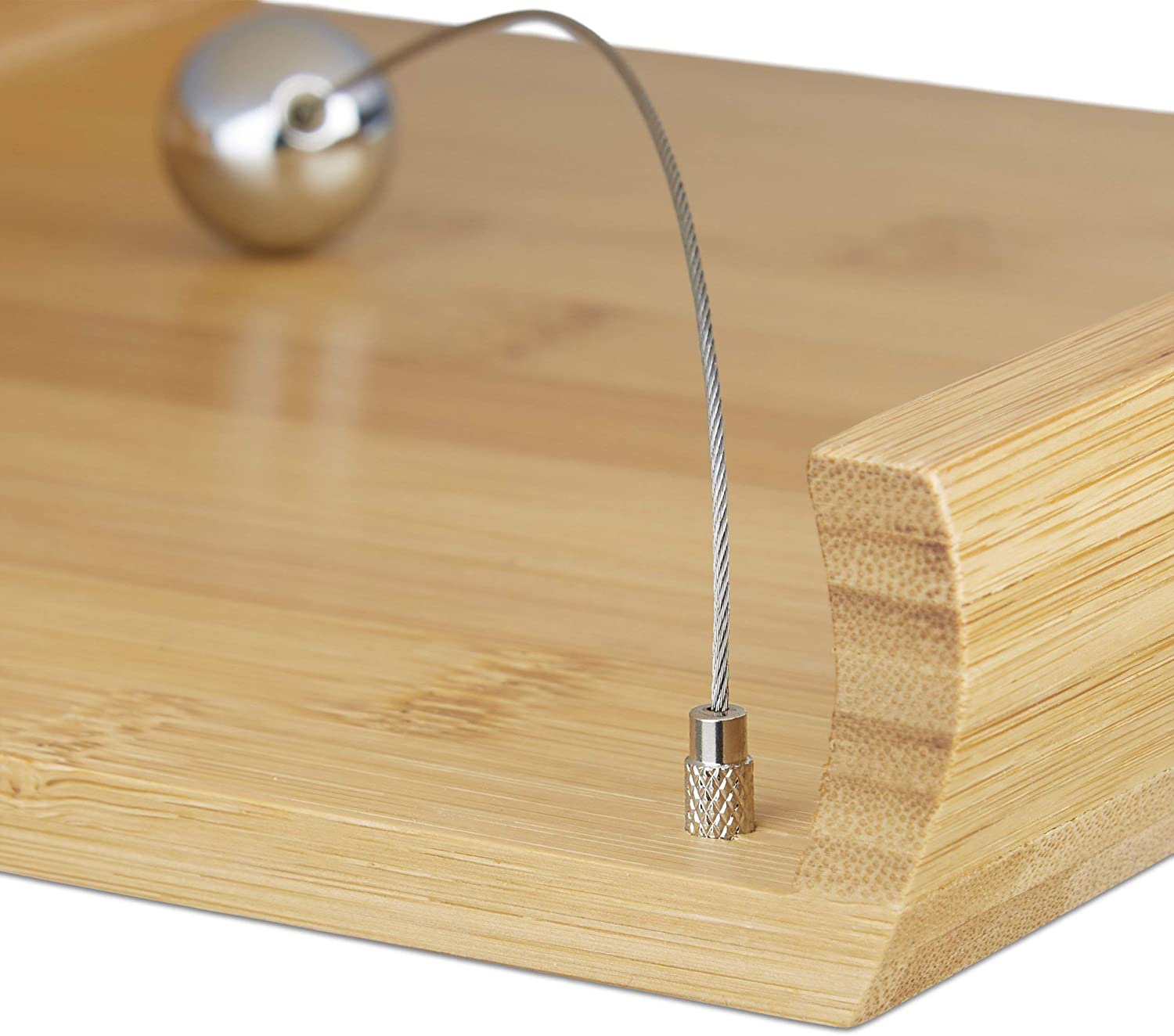 Relaxdays Θήκη για Χαρτοπετσέτες από Μπαμπού - Natural - 4052025209582