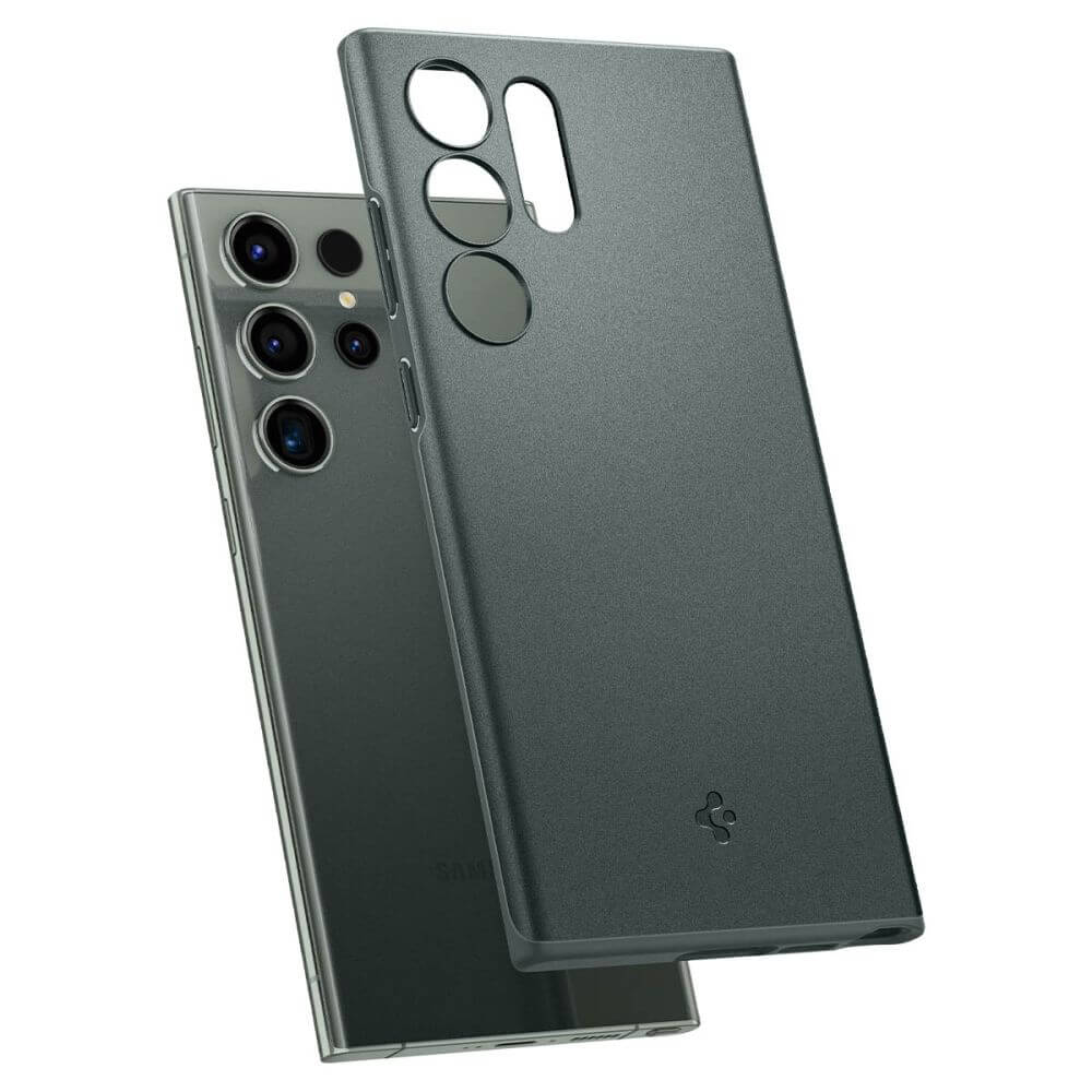 Spigen Samsung Galaxy S23 Ultra Thin Fit Σκληρή Θήκη - Abyss Green