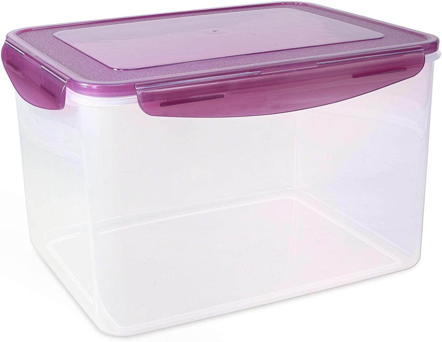 Navaris Δοχείο Αποθήκευσης Φαγητού με Καπάκι - Violet - 50790.01