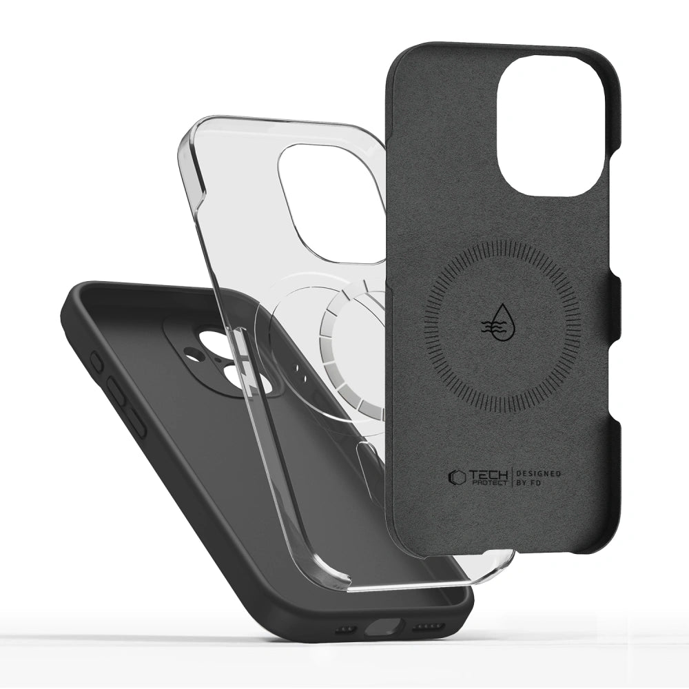Tech-Protect iPhone 17 Silicone MagSafe - Θήκη Σιλικόνης TPU - Black