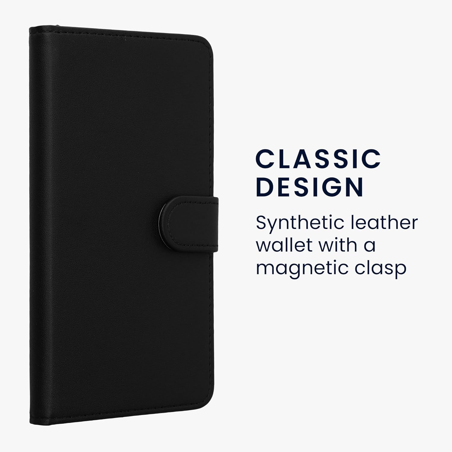 KW Samsung Galaxy A25 5G Θήκη Πορτοφόλι Stand - Black