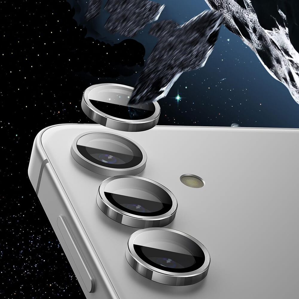 Lito Samsung Galaxy S25 Plus - S+ Camera Glass Protector - Αντιχαρακτικό Γυαλί για την Κάμερα - Silver