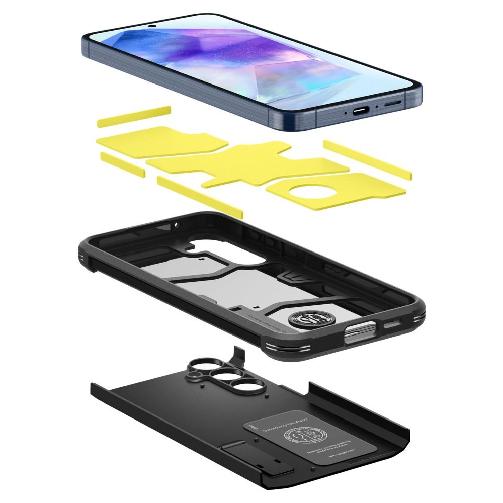 Spigen Samsung Galaxy A55 5G Tough Armor Σκληρή Θήκη - Black