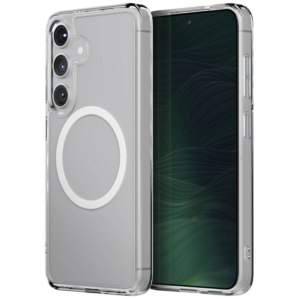 Uniq Samsung Galaxy S25 LifePro Xtreme Magclick Σκληρή Θήκη με Πλαίσιο Σιλικόνης και MagSafe - Διάφανη