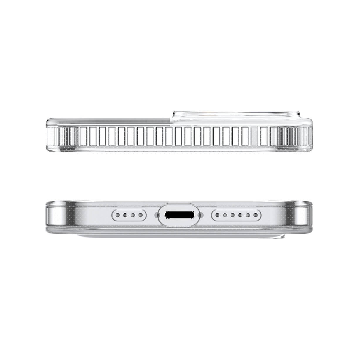 Baseus iPhone 13 Pro Magnetic Case Μαγνητική Θήκη με MagSafe και Μεταλλική Βάση - Διάφανη