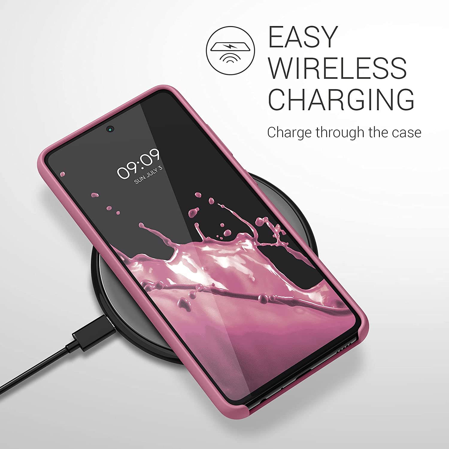 KW Samsung Galaxy A52 / A52 5G / A52s 5G Θήκη Σιλικόνης Rubber TPU - Deep Rusty Rose - 54347.167