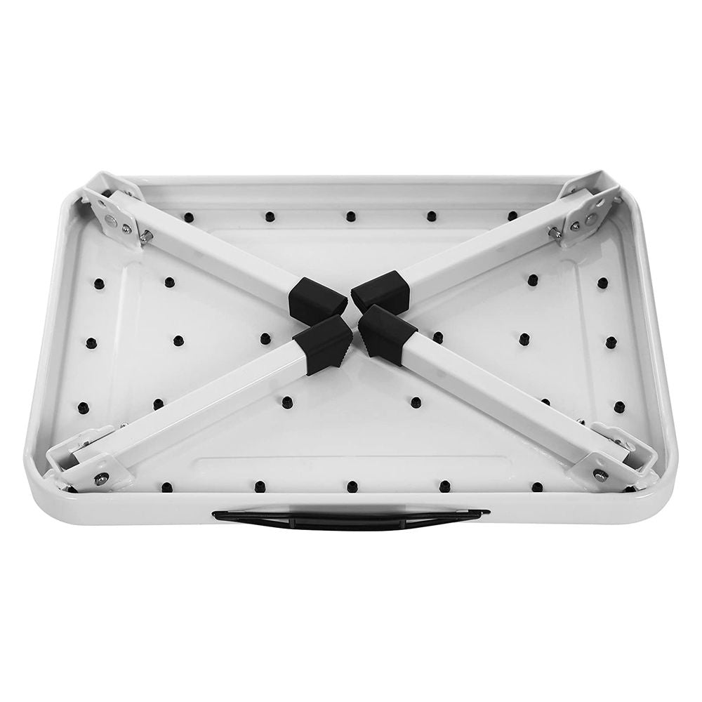 Songmics Αναδιπλούμενο Σκαλοπάτι με Αντιολισθητική Επιφάνεια - White - GSL01WT