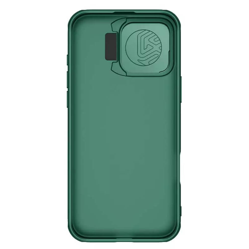 Nillkin iPhone 16 Pro Max CamShield Prop Σκληρή Θήκη με Κάλυμμα για την Κάμερα - Green