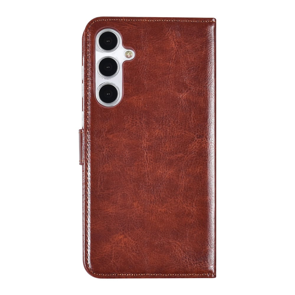 Tuniq Samsung Galaxy A35 5G - Θήκη Πορτοφόλι Stand από Δερματίνη - Καφέ