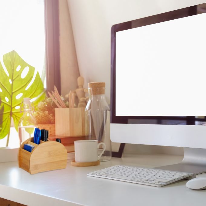 Relaxdays Μολυβοθήκη από Μπαμπού - Natural - 4052025246082