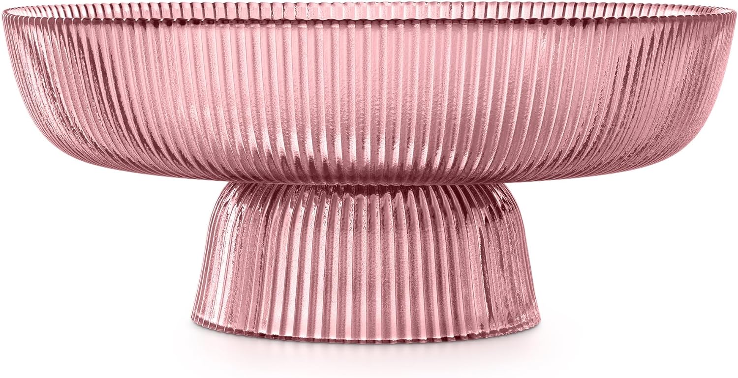 Navaris Γυάλινη Φρουτιέρα - Red - 58038.04