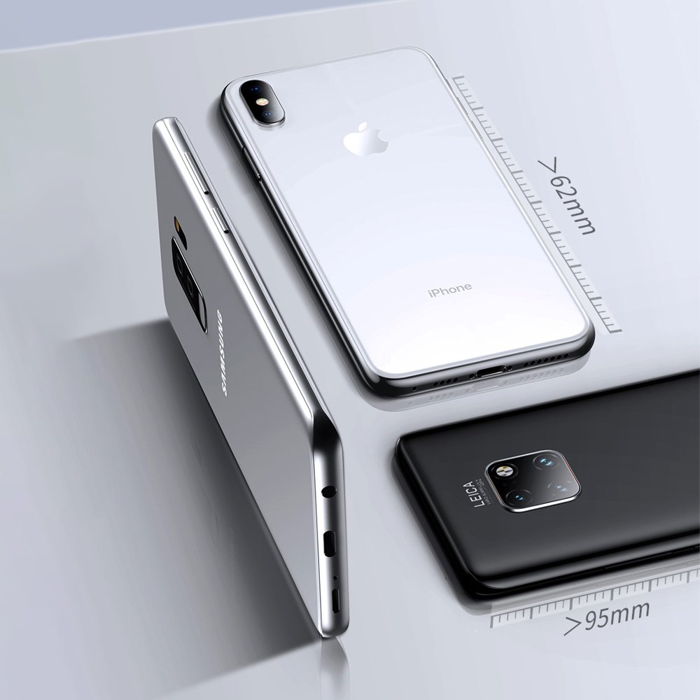 Baseus Back Stick Silicone Card Bag - Θήκη Σιλικόνης για Κάρτες - French Grey - ACKD-B0G