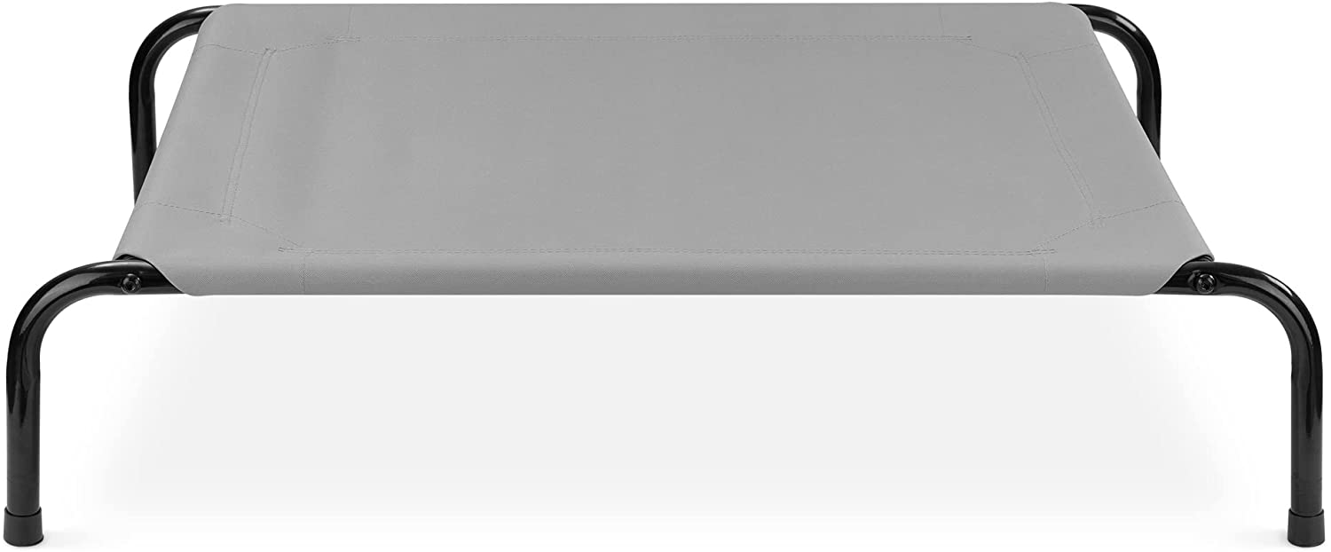 Navaris Ανυψωμένο Κρεβάτι για Μεσαίους ή Μεγάλους Σκύλους έως 25 κιλά - Light Grey - 56887.25.2